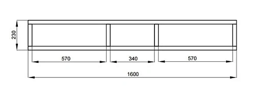 Тумба под раковину Aquaton Интегро 160 венге 1A143901INH10 Тумба под раковину Aquaton Интегро 160 венге 1A143901INH10