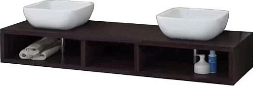 Тумба под раковину Aquaton Интегро 160 венге 1A143901INH10 Тумба под раковину Aquaton Интегро 160 венге 1A143901INH10