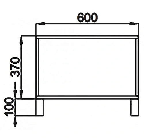 Тумба под раковину Aquaton Интегро 60 белая, ножки 1A141203IN010 Тумба под раковину Aquaton Интегро 60 белая, ножки 1A141203IN010
