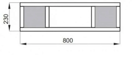 Тумба под раковину Aquaton Интегро 80 орех, ящики 1A143001INH30 Тумба под раковину Aquaton Интегро 80 орех, ящики 1A143001INH30