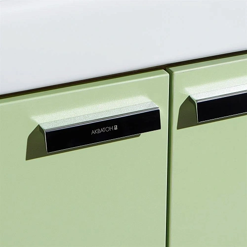 Тумба под раковину Aquaton Йорк 60 салатовый, дуб сонома 1A170201YOAJ0 Тумба под раковину Aquaton Йорк 60 салатовый, дуб сонома 1A170201YOAJ0