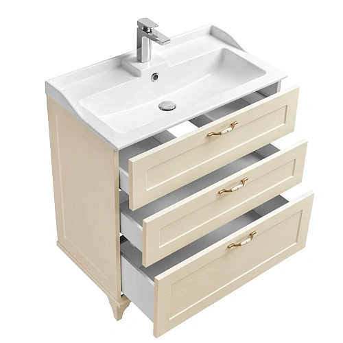 Тумба под раковину Aquaton Леон 80 Н дуб бежевый 1A187801LBPR0 Тумба под раковину Aquaton Леон 80 Н дуб бежевый 1A187801LBPR0