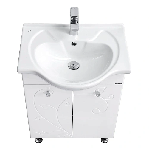 Тумба под раковину Aquaton Лиана 60 белый 1A163101LL010 Тумба под раковину Aquaton Лиана 60 белый 1A163101LL010