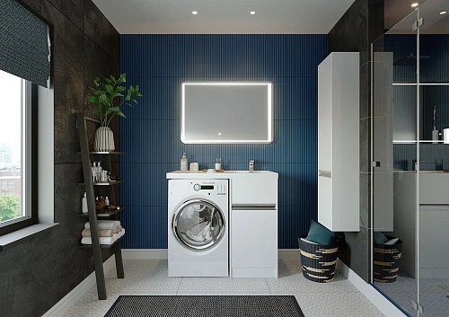 Тумба под раковину Aquaton Лондри 400 белый 1A236001LH010 Тумба под раковину Aquaton Лондри 400 белый 1A236001LH010