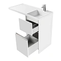 Тумба под раковину Aquaton Лондри 400 белый 1A236001LH010 Тумба под раковину Aquaton Лондри 400 белый 1A236001LH010