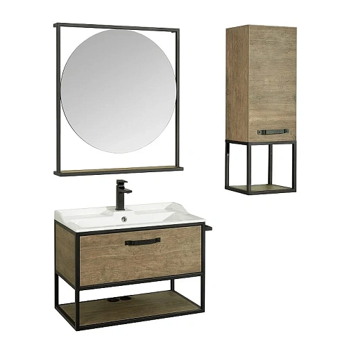 Тумба под раковину Aquaton Лофт Фабрик 80 дуб кантри 1A242401LTDY0 Тумба под раковину Aquaton Лофт Фабрик 80 дуб кантри 1A242401LTDY0