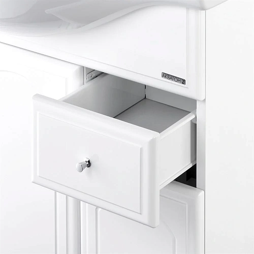 Тумба под раковину Aquaton Майами 75 белый 1A056501MM010 Тумба под раковину Aquaton Майами 75 белый 1A056501MM010