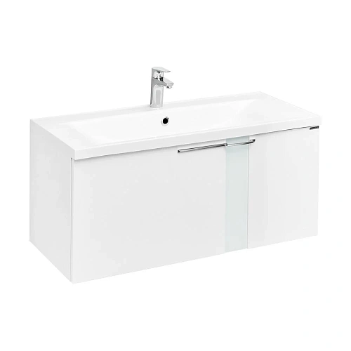 Тумба под раковину Aquaton Марко 100 белый 1A190201MO010 Тумба под раковину Aquaton Марко 100 белый 1A190201MO010