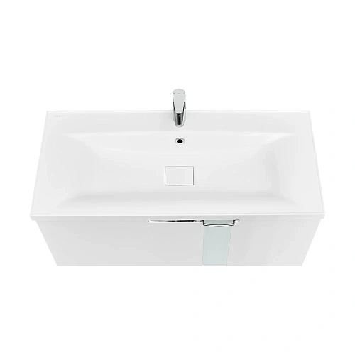 Тумба под раковину Aquaton Марко 100 белый 1A190201MO010 Тумба под раковину Aquaton Марко 100 белый 1A190201MO010