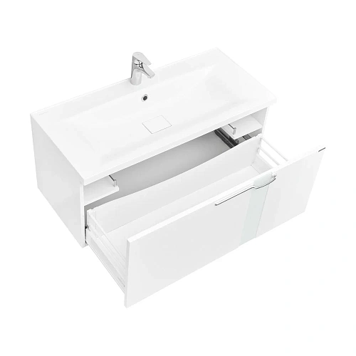 Тумба под раковину Aquaton Марко 100 белый 1A190201MO010 Тумба под раковину Aquaton Марко 100 белый 1A190201MO010