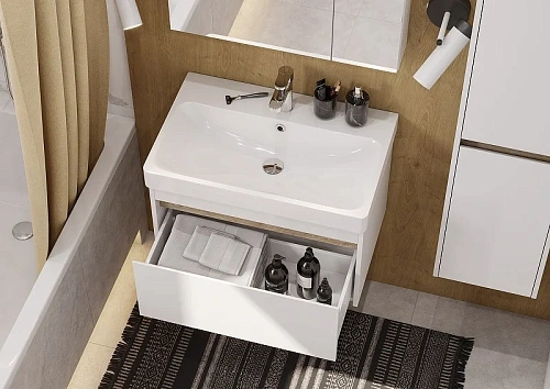 Тумба под раковину Aquaton Марти 70 ясень шимо 1A267501MY010 Тумба под раковину Aquaton Марти 70 ясень шимо 1A267501MY010