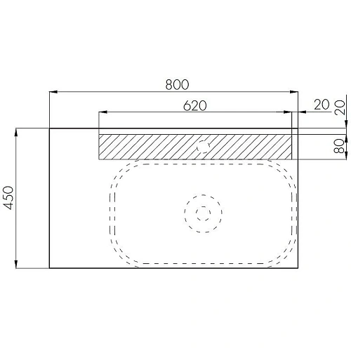 Тумба под раковину Aquaton Мишель 80 без столешницы, дуб рустикальный, фьорд 1A256801MIX30 Тумба под раковину Aquaton Мишель 80 без столешницы, дуб рустикальный, фьорд 1A256801MIX30