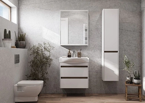 Тумба под раковину Aquaton Нортон 65 белая 1A248801NT010 Тумба под раковину Aquaton Нортон 65 белая 1A248801NT010