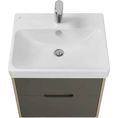 Тумба под раковину Aquaton Оливия 55 грей, дуб ойстер 1A254201OLUG0 Тумба под раковину Aquaton Оливия 55 грей, дуб ойстер 1A254201OLUG0