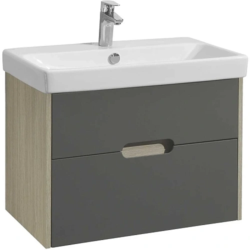 Тумба под раковину Aquaton Оливия 70 грей, дуб ойстер 1A254301OLUG0 Тумба под раковину Aquaton Оливия 70 грей, дуб ойстер 1A254301OLUG0