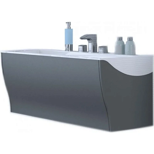 Тумба под раковину Aquaton Ондина 100 графит 1A163701ODG20 Тумба под раковину Aquaton Ондина 100 графит 1A163701ODG20