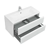 Тумба под раковину Aquaton Римини 100 белый глянец 1A232801RN010 NEW Тумба под раковину Aquaton Римини 100 белый глянец 1A232801RN010 NEW