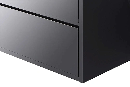 Тумба под раковину Aquaton Римини 60 черный 1A177701RN950 Тумба под раковину Aquaton Римини 60 черный 1A177701RN950