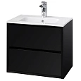 Тумба под раковину Aquaton Римини 60 черный 1A177701RN950 Тумба под раковину Aquaton Римини 60 черный 1A177701RN950