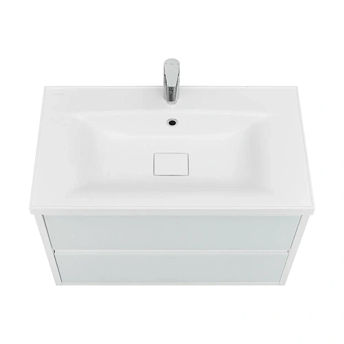 Тумба под раковину Aquaton Римини 80 белый глянец 1A226701RN010 NEW Тумба под раковину Aquaton Римини 80 белый глянец 1A226701RN010 NEW