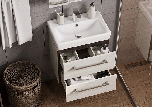 Тумба под раковину Aquaton Ронда PRO 55 мини дуб сом 1A207601RSC20 Тумба под раковину Aquaton Ронда PRO 55 мини дуб сом 1A207601RSC20