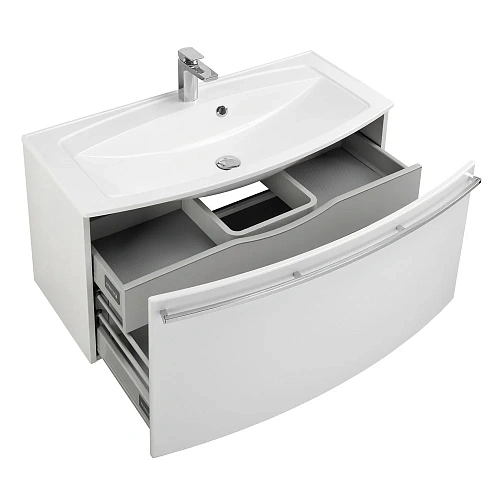 Тумба под раковину Aquaton Севилья 95 белый жемчуг 1A126401SEG30 Тумба под раковину Aquaton Севилья 95 белый жемчуг 1A126401SEG30