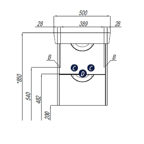 Тумба под раковину Aquaton Сильва 50 дуб фьорд 1A211701SIW60 Тумба под раковину Aquaton Сильва 50 дуб фьорд 1A211701SIW60