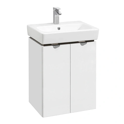 Тумба под раковину Aquaton Скай PRO 55 белый глянец 1A238101SY010 Тумба под раковину Aquaton Скай PRO 55 белый глянец 1A238101SY010
