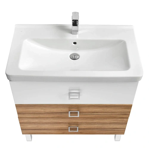 Тумба под раковину Aquaton Стамбул 85 М эбони светлый 1A145901ST490 Тумба под раковину Aquaton Стамбул 85 М эбони светлый 1A145901ST490