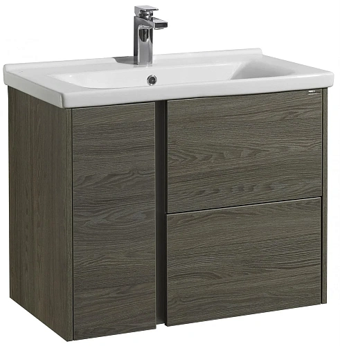 Тумба под раковину Aquaton Стоун 80 грецкий орех 1A228201SXC80 Тумба под раковину Aquaton Стоун 80 грецкий орех 1A228201SXC80