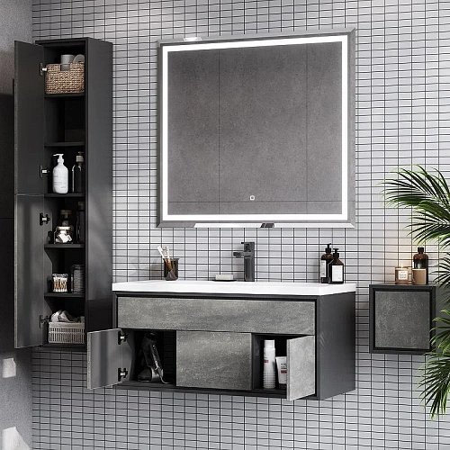 Тумба под раковину Aquaton Уэльс 100 графит 1A267601WA6A0 new Тумба под раковину Aquaton Уэльс 100 графит 1A267601WA6A0 new