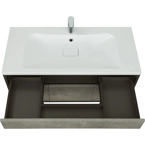 Тумба под раковину Aquaton Уэльс 80 графит 1A267901WA6A0 new Тумба под раковину Aquaton Уэльс 80 графит 1A267901WA6A0 new