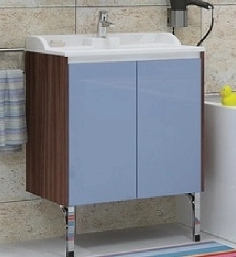 Тумба под раковину Aquaton Фабиа 65 МН голубой, ясень 1A177801FBAB0 Тумба под раковину Aquaton Фабиа 65 МН голубой, ясень 1A177801FBAB0