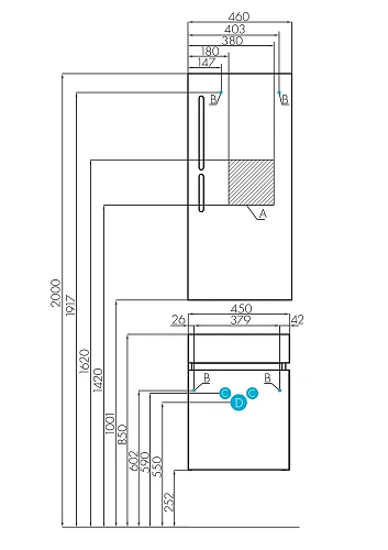 Тумба под раковину Aquaton Эклипс М подвесная эбони светлый правая 1A172801EK49R Тумба под раковину Aquaton Эклипс М подвесная эбони светлый правая 1A172801EK49R