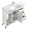 Тумба под раковину Aquaton Эмили 100 с бельевой корзиной белый 1A032001EM010 Тумба под раковину Aquaton Эмили 100 с бельевой корзиной белый 1A032001EM010