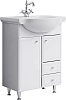Тумба под раковину AQWELLA Барселона-Люкс Ba-L.01.06.К с двумя ящиками и корзиной Тумба под раковину AQWELLA Барселона-Люкс Ba-L.01.06.К с двумя ящиками и корзиной