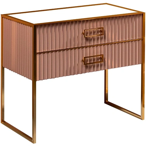 Тумба под раковину Armadi Art MONACO 100 867-100-CPG капучино глянец + золото Тумба под раковину Armadi Art MONACO 100 867-100-CPG капучино глянец + золото