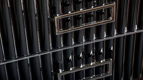 Тумба под раковину Armadi Art Monaco 100см черная глянец + хром под раковину 866-100-BCR Тумба под раковину Armadi Art Monaco 100см черная глянец + хром под раковину 866-100-BCR