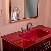 Тумба под раковину Armadi Art Monaco 80см бордо глянец + хром под раковину 866-080-RCR Тумба под раковину Armadi Art Monaco 80см бордо глянец + хром под раковину 866-080-RCR