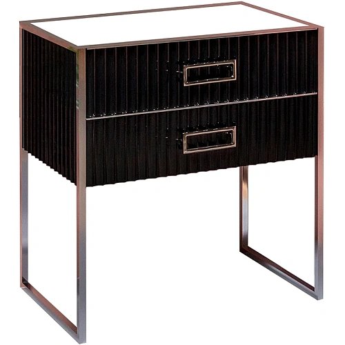 Тумба под раковину Armadi Art Monaco 80см черная глянец + хром под раковину чашу 867-080-BCR Тумба под раковину Armadi Art Monaco 80см черная глянец + хром под раковину чашу 867-080-BCR