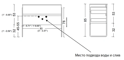 Тумба под раковину Armadi Art Vallessi 80x46cm DUST Grey мат 2 полки (402) 837-080-GD mat Тумба под раковину Armadi Art Vallessi 80x46cm DUST Grey мат 2 полки (402) 837-080-GD mat
