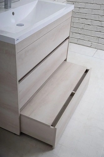 Тумба под раковину ART&MAX FAMILY FAMILY-580-3C-PIA-PB напольная с тремя выкатными ящиками, Pino Bia Тумба под раковину ART&MAX FAMILY FAMILY-580-3C-PIA-PB напольная с тремя выкатными ящиками, Pino Bia