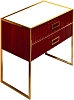 Тумба под раковину Boheme MONACO 100см h84см бордо глянец + золото под раковину моноблок 866-100-RG