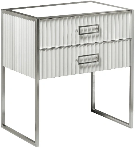 Тумба под раковину Boheme MONACO 80см h74см белая глянец + хром под раковину чашу 867-080-WCR Тумба под раковину Boheme MONACO 80см h74см белая глянец + хром под раковину чашу 867-080-WCR