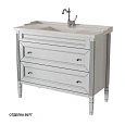 Тумба под раковину Caprigo ALBION PROMO 100 два ящика 33322-В077 Тумба под раковину Caprigo ALBION PROMO 100 два ящика 33322-В077