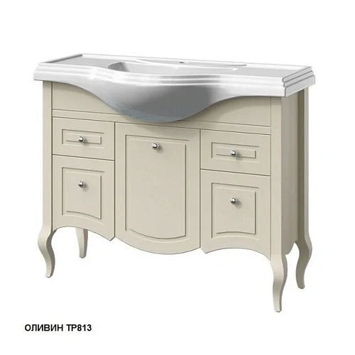 Тумба под раковину Caprigo ВЕРОНА-Н 105 три двери, два ящика 33519-TP813 Тумба под раковину Caprigo ВЕРОНА-Н 105 три двери, два ящика 33519-TP813