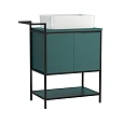 Тумба под раковину Cersanit BOTANIQUE 80 напольная для CREA 50 зелёный 63014 Тумба под раковину Cersanit BOTANIQUE 80 напольная для CREA 50 зелёный 63014