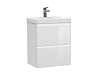 Тумба под раковину Cersanit MODUO 50 (SZ-MOD-MO50Sl/Wh) подвесная для MODUO SLIM 50 узкая белый 64124