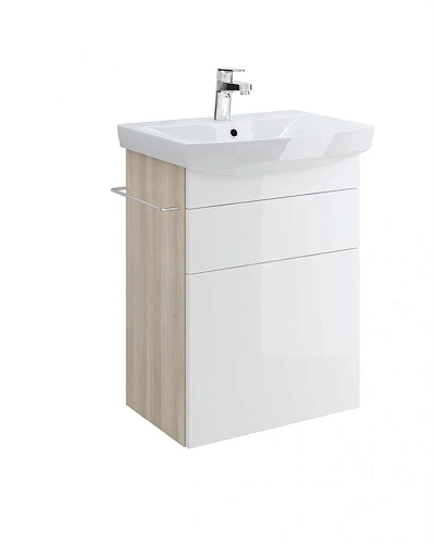 Тумба под раковину Cersanit SMART 55 (SU-SMA-CA55/Wh) B-SU-SMA-CA55/Wh Тумба под раковину Cersanit SMART 55 (SU-SMA-CA55/Wh) B-SU-SMA-CA55/Wh