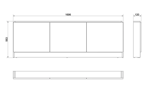 Тумба под раковину Cersanit Smart SU-SMA-CA60/Gr Тумба под раковину Cersanit Smart SU-SMA-CA60/Gr